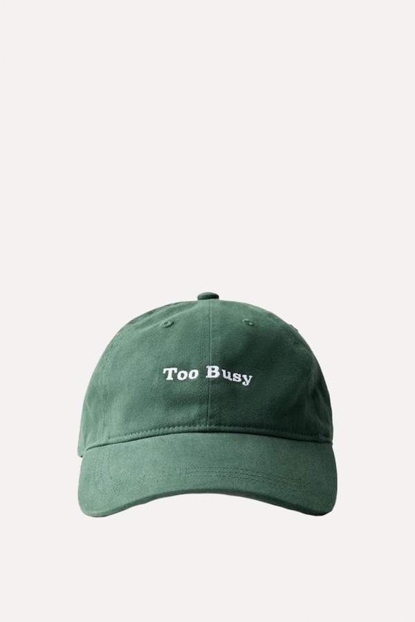 Embroidered Cap from Bershka