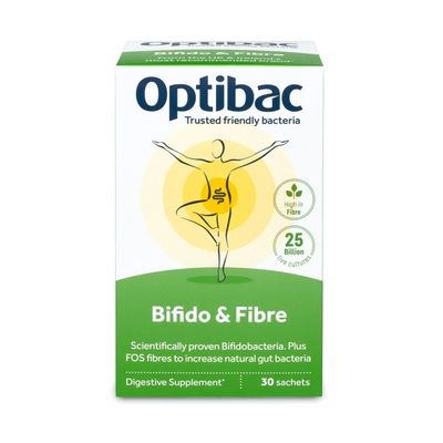 Probiotics Bifidobacteria & Fibre Sachets from OptiBac 