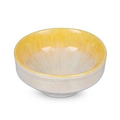 Valentina Yellow Ceramic Mini Bowl