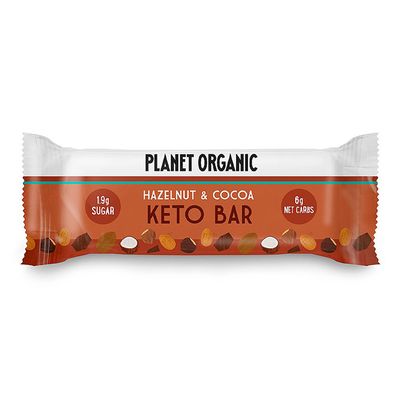 Hazelnut & Cocoa Keto Bar from Planet Organic
