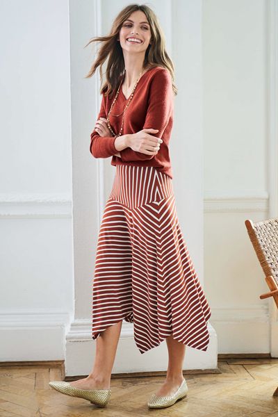 Evelyn Jersey Skirt