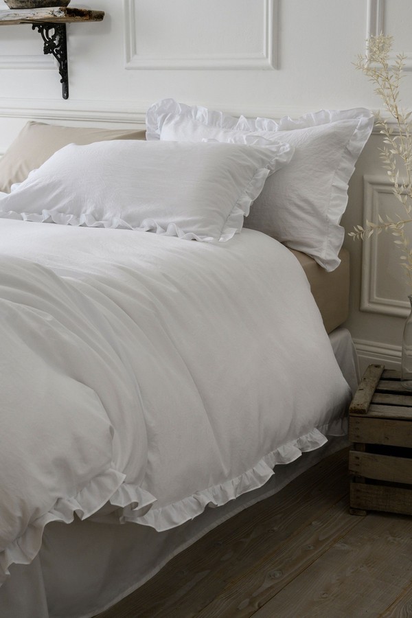 Ruffle Edge Duvet Cover & Pillowcase Set from Next