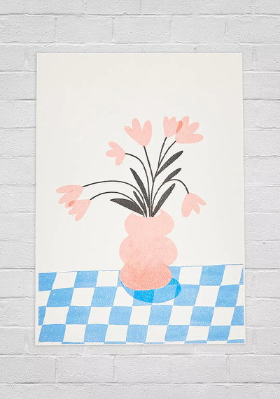 Tulip Vase Poster