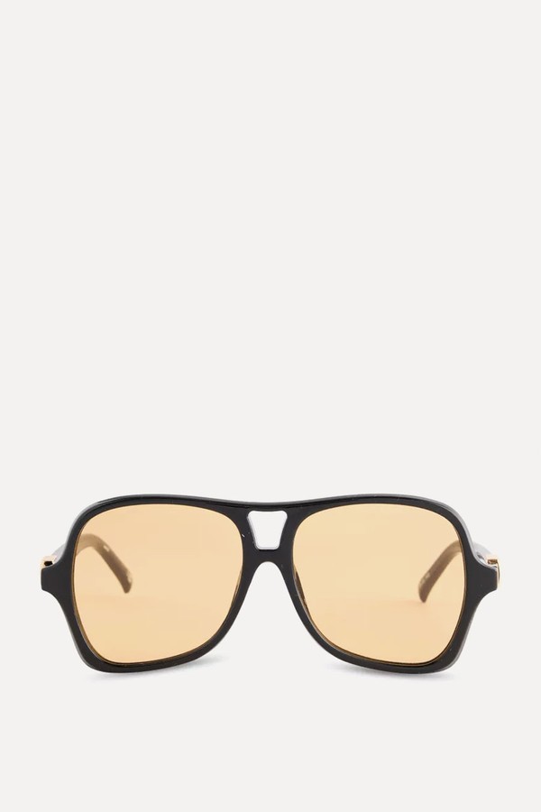 Fortune Teller Aviator-Frame Sunglasses from Le Specs
