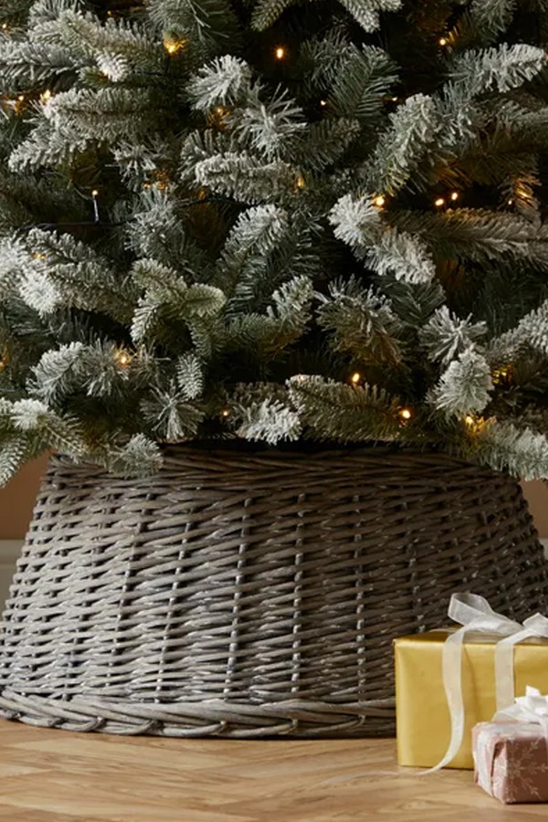 Wicker Christmas Tree Skirt