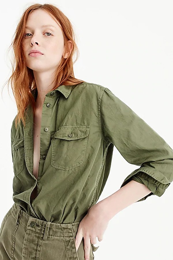 Boyfriend Utility Shirt from J.Crew