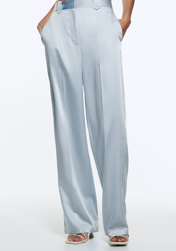 Masculine Satin Trousers from Zara