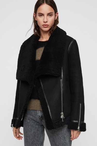 Harlow Shearling Jacket from AllSaints