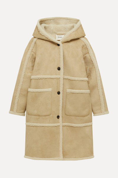 Long Double-Faced Coat from Pull & Bear