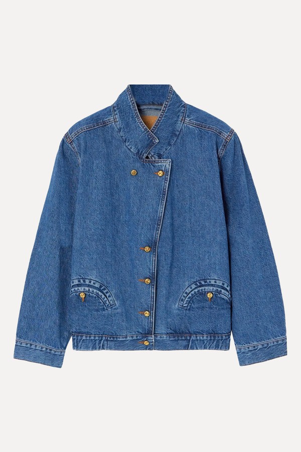 Nariida Maya Oversized Denim Jacket from BLAZÉ MILANO