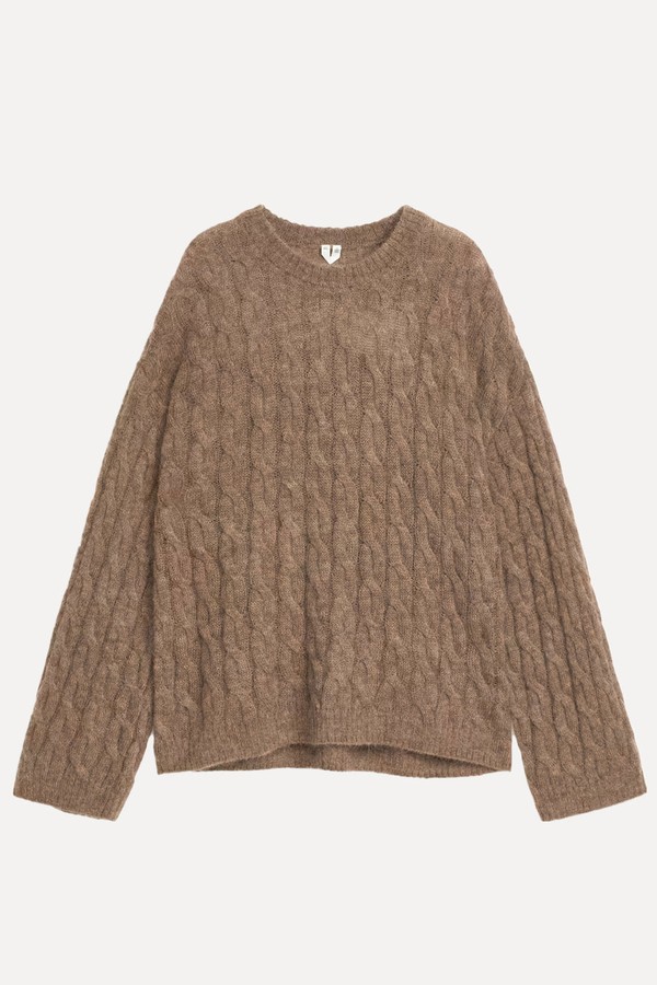 Mohair-Wool Blend Jumper from ARKET