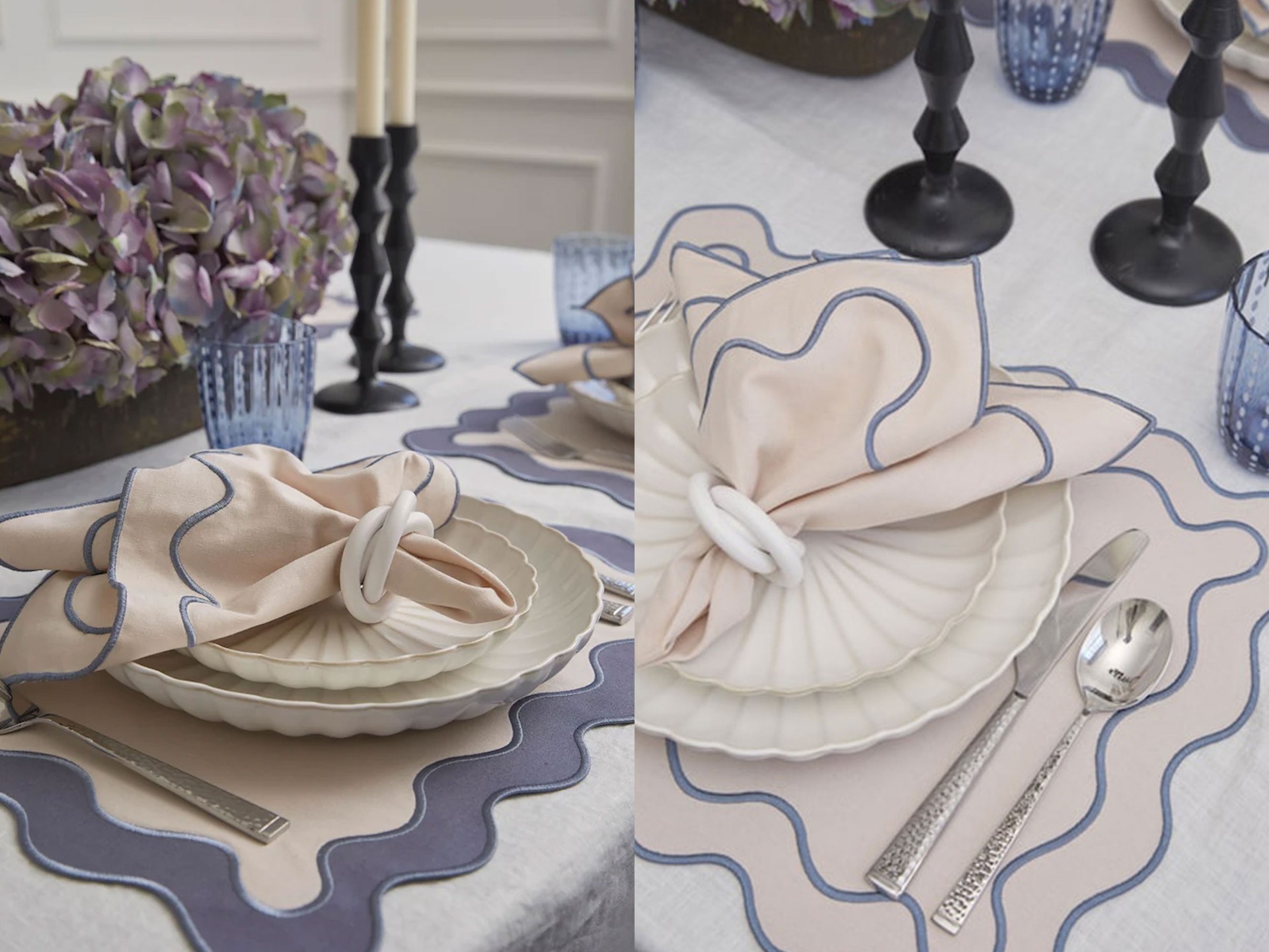 Set Of 4 Dusk Placemats from Sixty3 Styled
