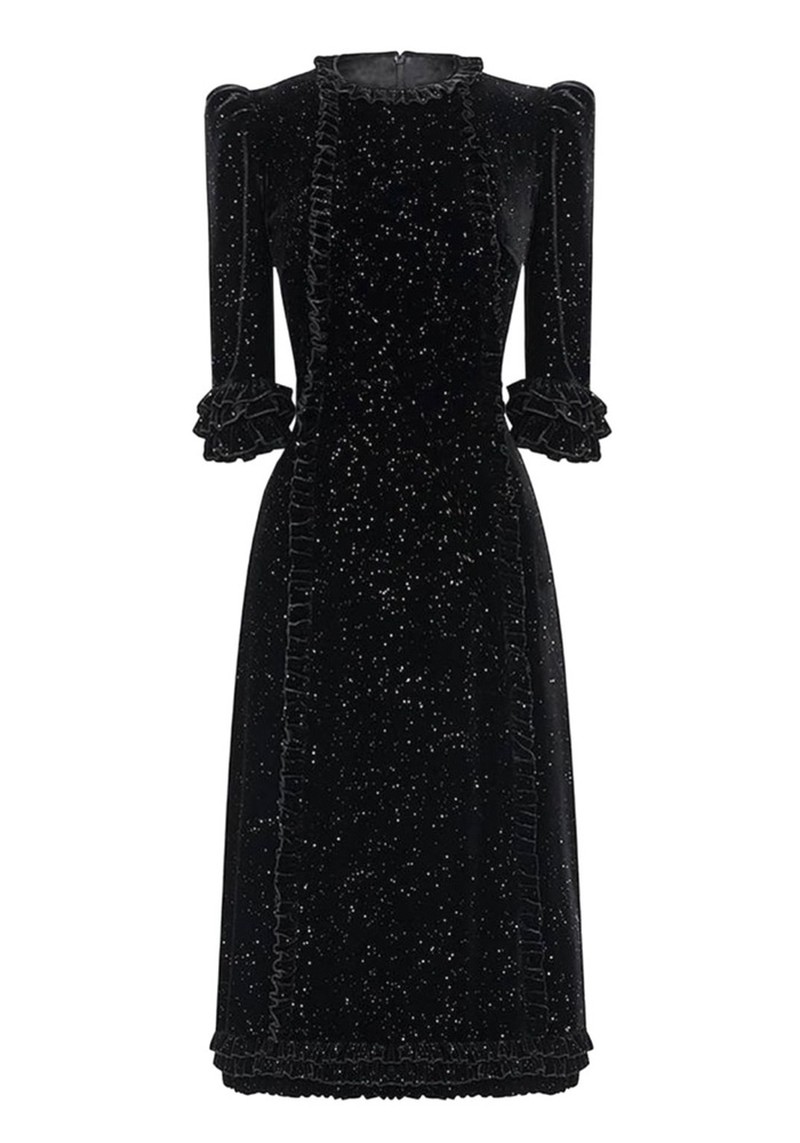 Sparkle Velvet Cate Day Dress from The Vampire’s Wife