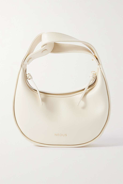 Lacerta Leather Shoulder Bag from Neous