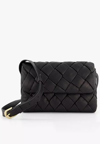 Dempsy Woven Leather Cross Body Bag from Dune