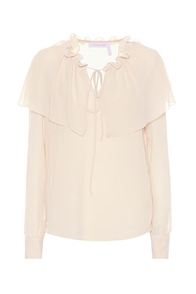Ruffled Georgette Blouse from Chloé