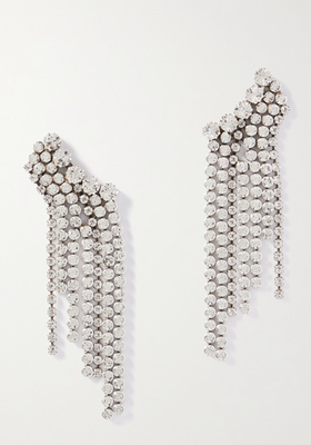Silver-Tone Crystal Earrings from Isabel Marant
