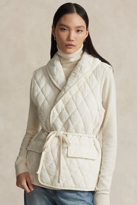 Belted Quilted Gilet