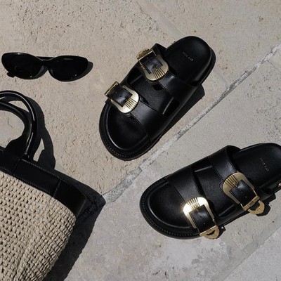 The Round Up: Double-Strap Sandals