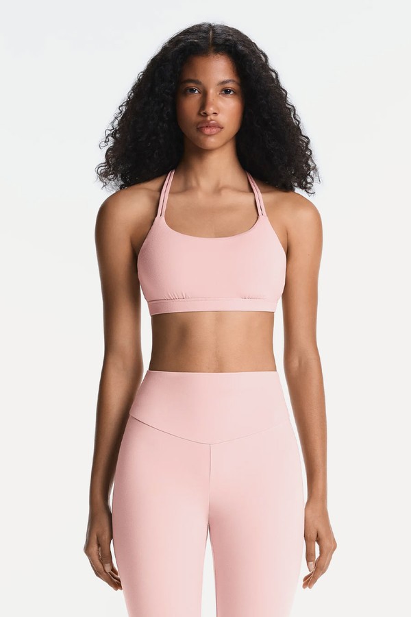 Comfortlux Light Support Sports Bra With Crossover Straps from oysho