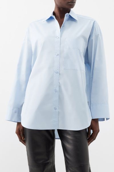 Derris Oversized-Fit Organic-Cotton Shirt  from By Malene Birger