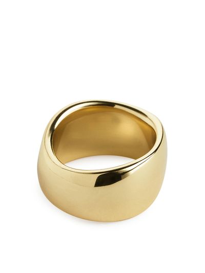 Chunky Gold-Plated Ring