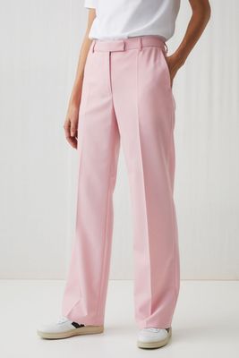 Wool Hopsack Trousers from Arket