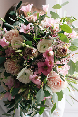 Vintage Blush Bouquet, From £90 | Wild At Heart