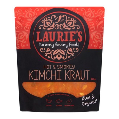 Raw & Organic Hot & Smokey Kimchi Kraut from Laurie's