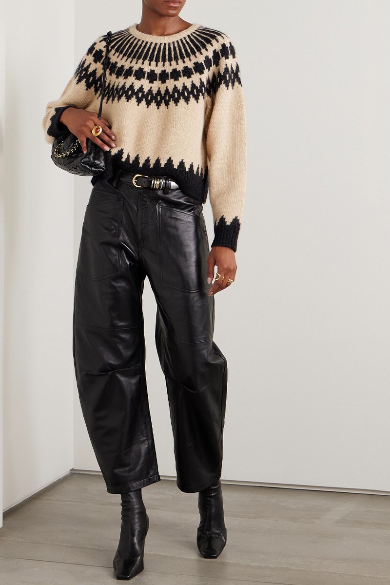 Alena Fair Isle Alpaca-Blend Sweater from Nili Lotan