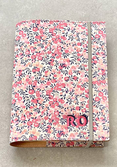 Liberty Prints Personalised Refillable Leather Journal from Undercover