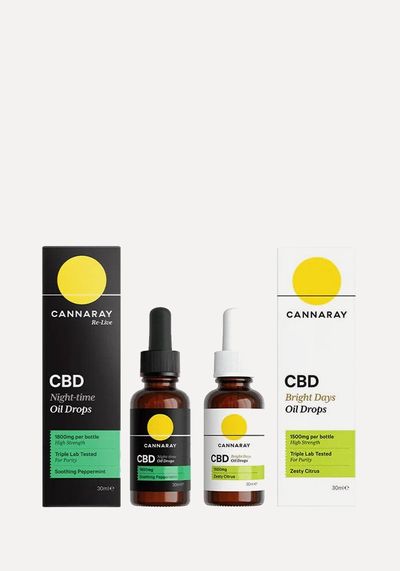 CBD Oil Day and Night Bundle from Cannaray 