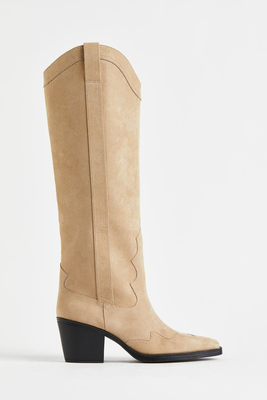 Knee-High Heeled Boots from H&M