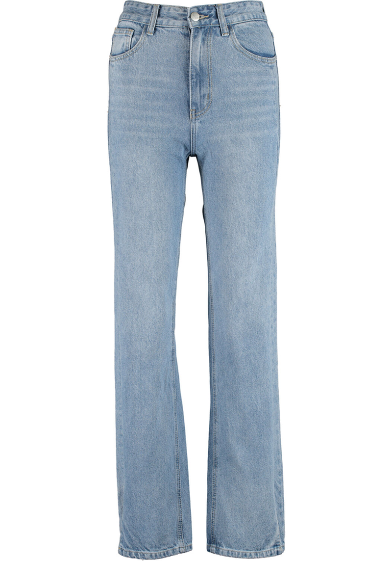 Denim Straight Leg Jeans