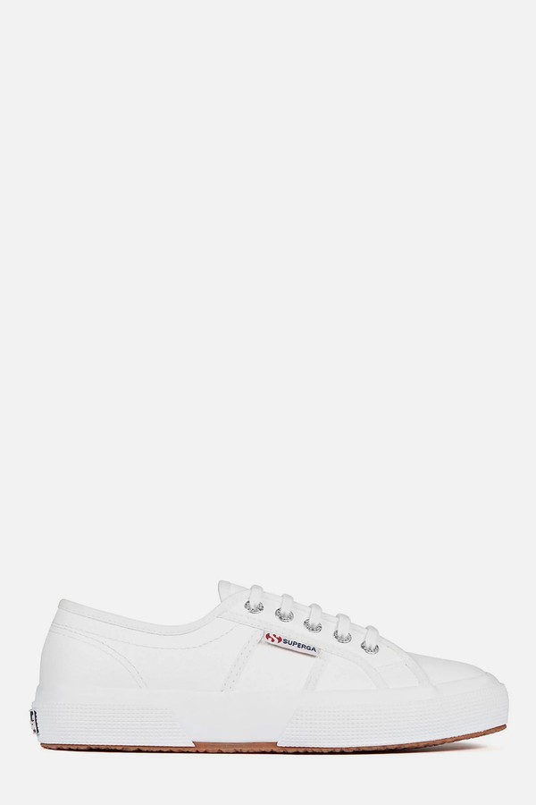 Efglu Leather Lace Up Trainers from Superga