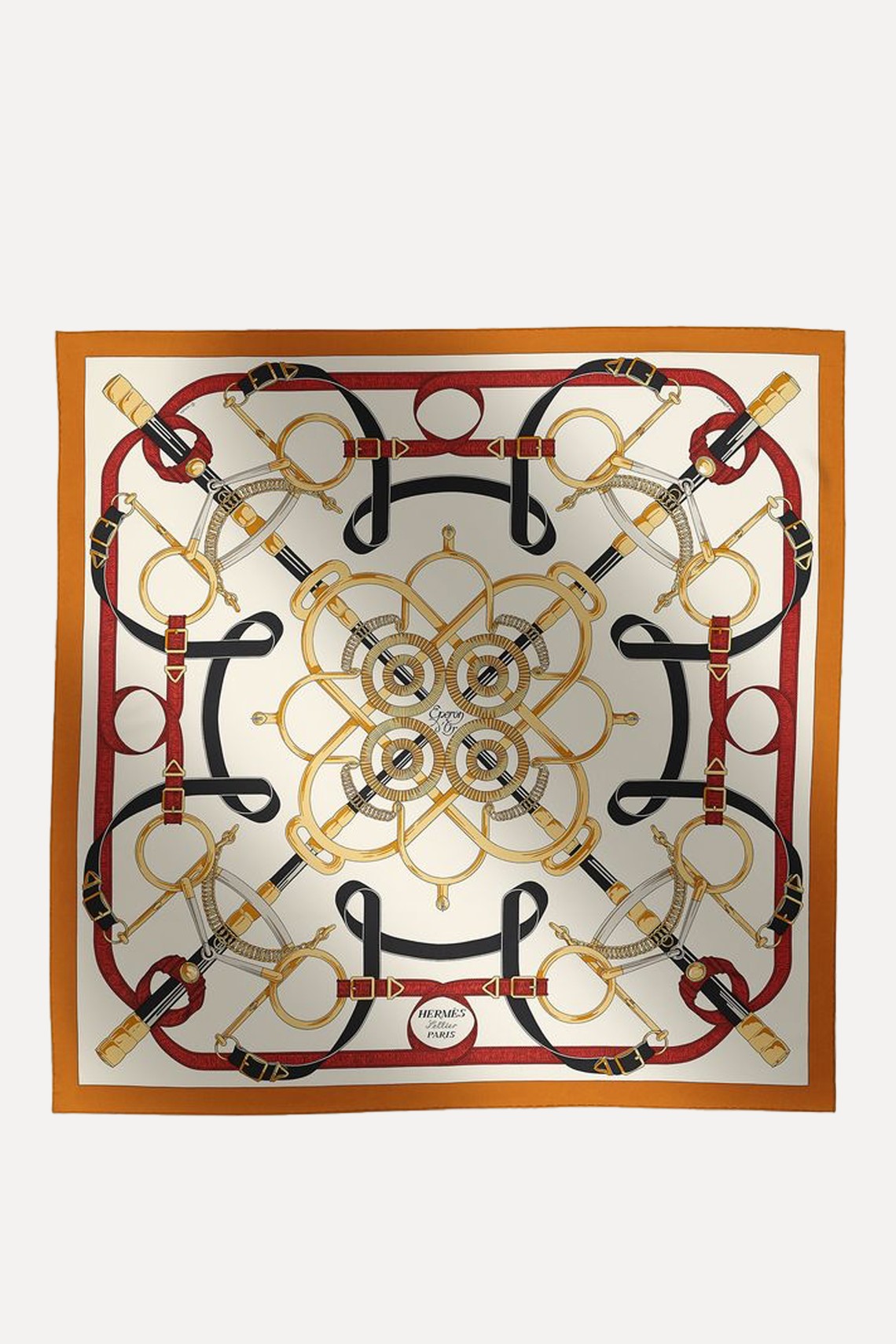 Eperon D'Or Forever Scarf 90  from Hermès