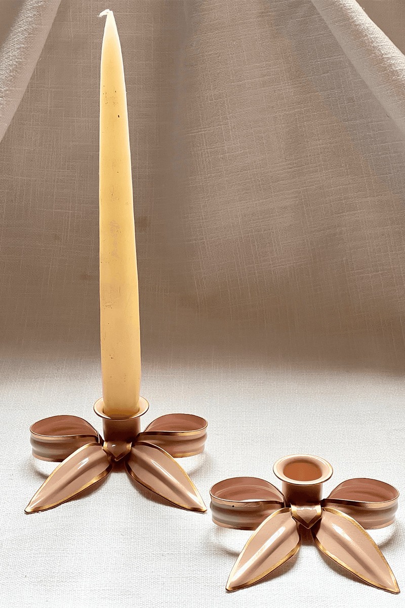 Bow Candleholders from Tooka