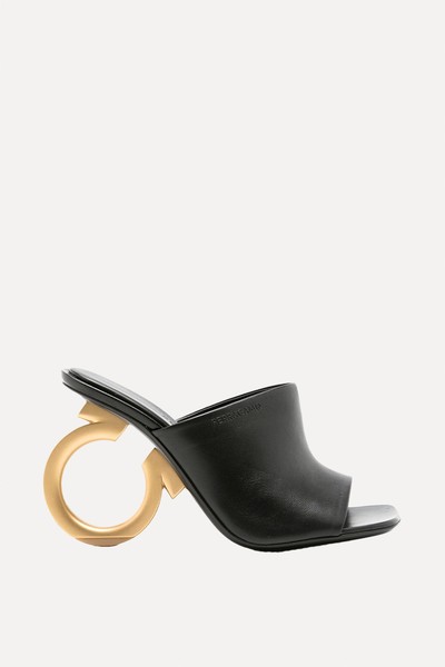 Elina Leather Mules from Ferragamo