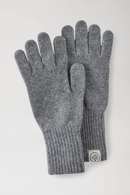 Lambswool & Cashmere Knitted Gloves