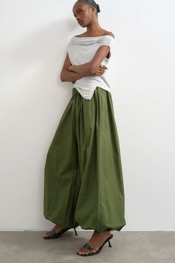 Oversized Cuff Balloon Trousers from Topshop