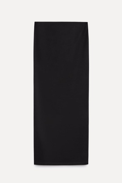 Long Sheath Skirt from Zara