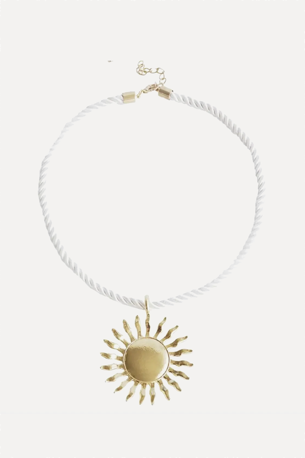 Sun Celestial Cord Necklace from Ruby & Rowe