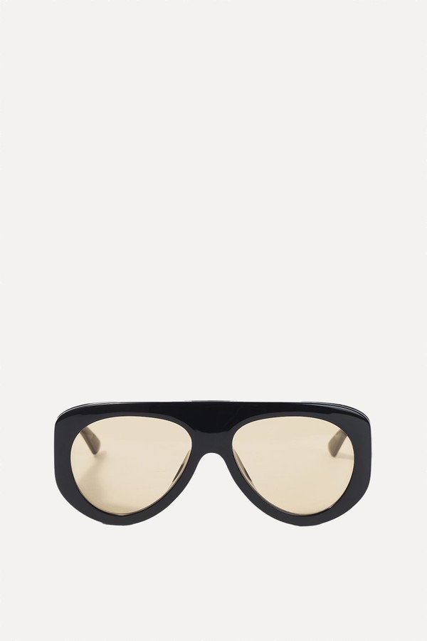 Osservatorio Aviator Sunglasses from Bottega Veneta