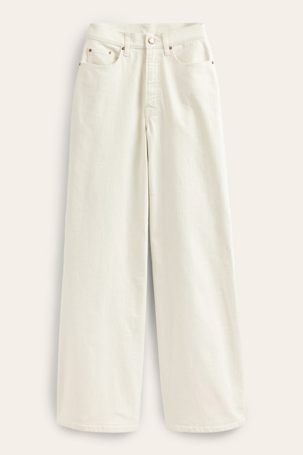 High Rise Wide Leg Jeans from Boden