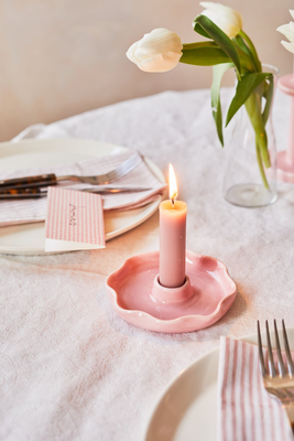 Scalloped Candle Holder from Heather Evelyn 