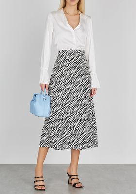 Librisa Zebra-Print Midi Skirt from Faithfull The Brand
