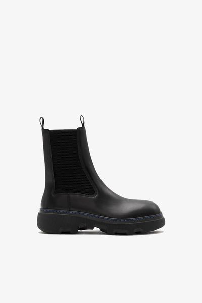 Leather Creeper Chelsea Boots