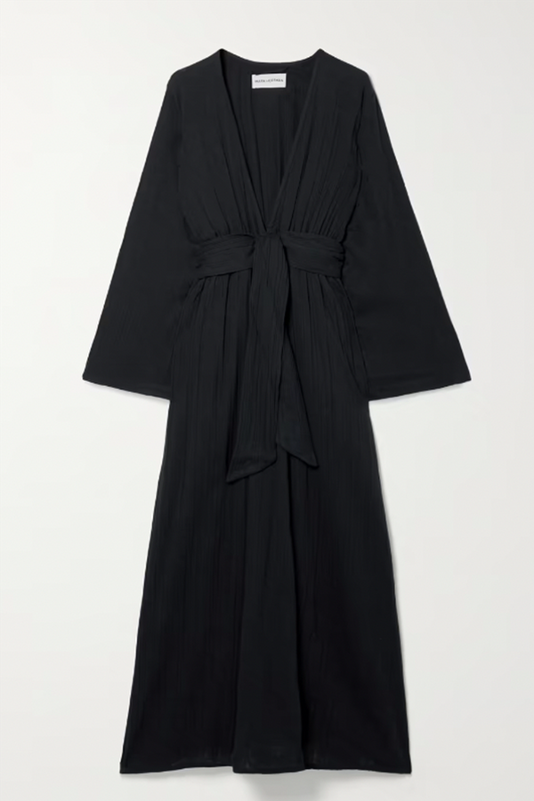 Blair Belted Organic Cotton Maxi Dress from Mara Hoffman