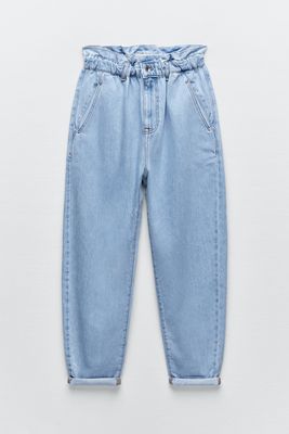 Z1975 Baggy Paperbag Jeans from Zara