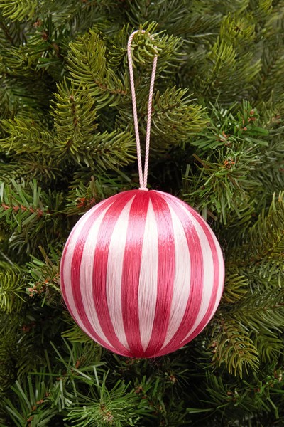 Set Of 4 Stripe Ornaments from Anna + Nina